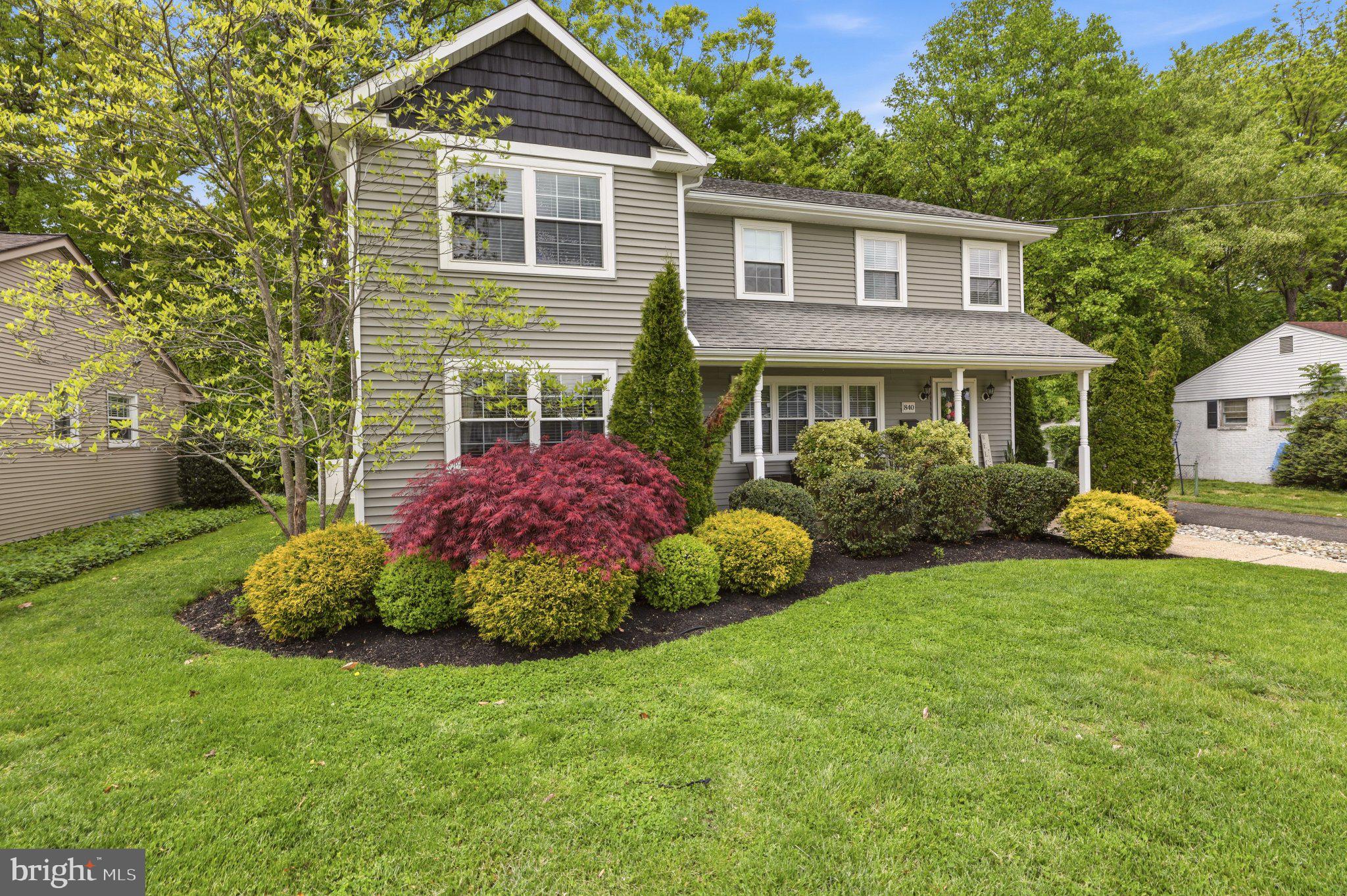 840 Cedar Avenue Haddonfield, NJ 08033 - Photo 2 of 49 Charming home with vibrant landscaping.