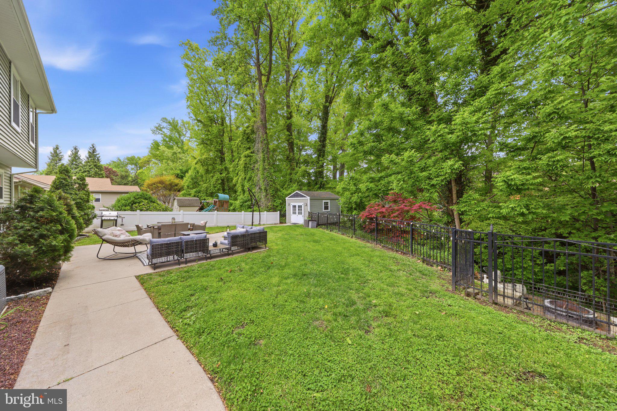 840 Cedar Avenue Haddonfield, NJ 08033 - Photo 36 of 49 Lush green retreat with serene vibes.