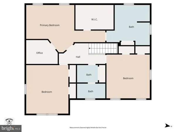 a picture of a floor plan