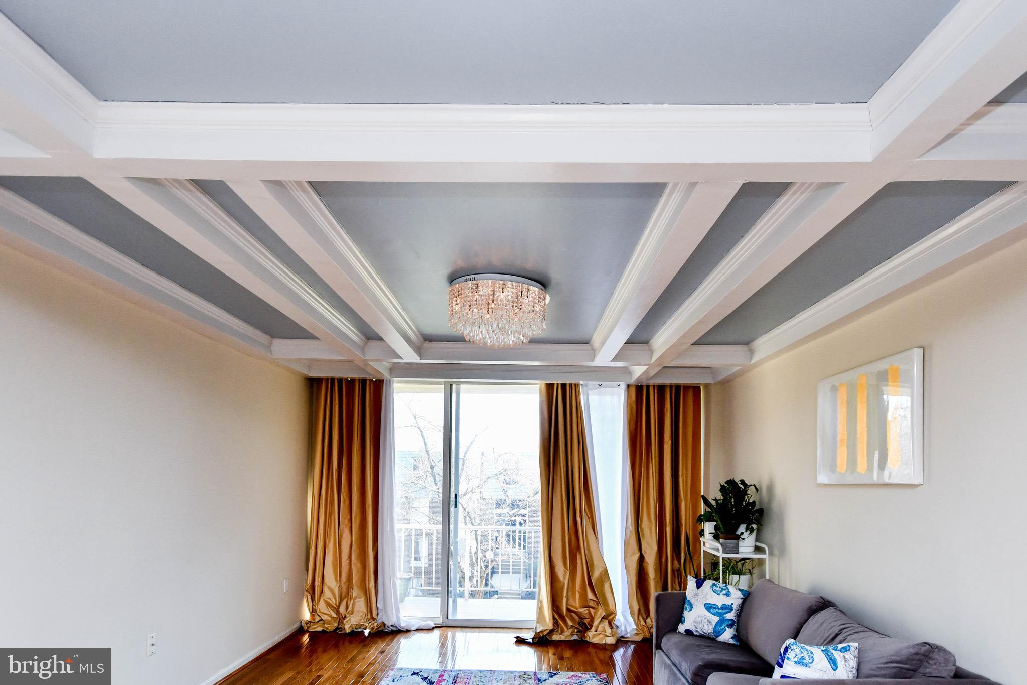 3904 Bel Pre Road, Unit 4 Silver Spring, MD 20906 - Photo 3 of 20 Living room ceiling detail
