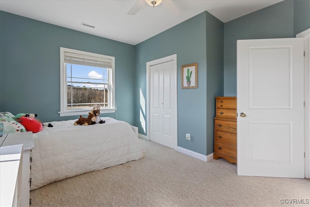 3008 New Design Road Dendron, VA 23839 - Photo 26 of 46 a bed room with a bed and a closet