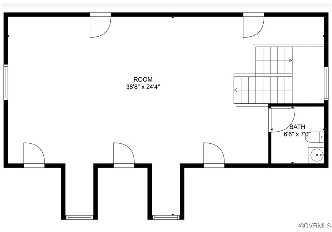 3008 New Design Road Dendron, VA 23839 - Photo 37 of 46 a picture of a door with a white wall