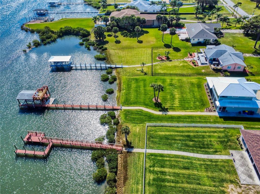 2019 South Riverside Drive Edgewater, FL 32141 - Photo 64 of 94 an aerial view of a houses with outdoor space