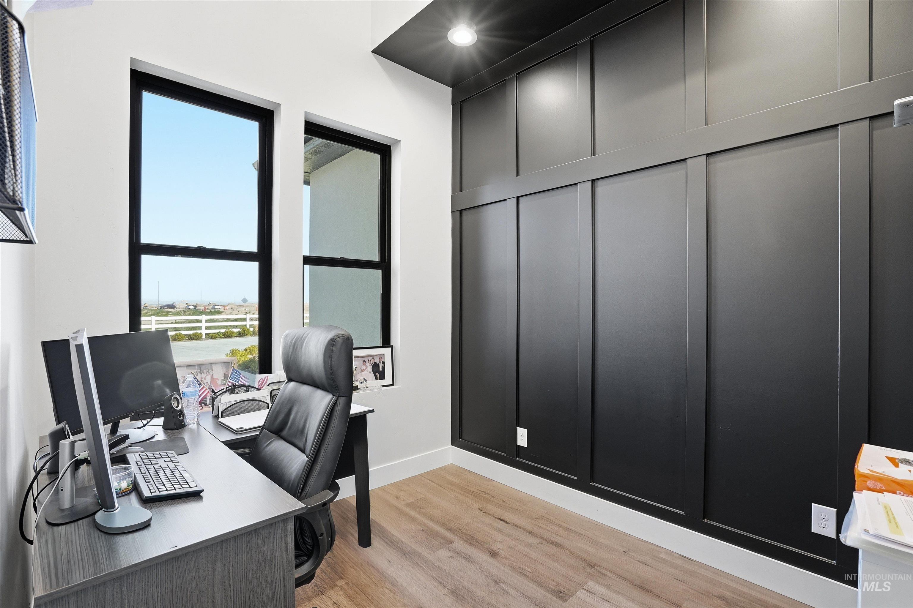 320 West Homedale Road Caldwell, ID 83607 - Photo 25 of 48 Office space featuring light wood-style flooring and baseboards