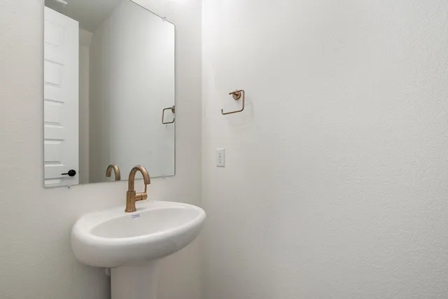 a view of a backyard with a garden