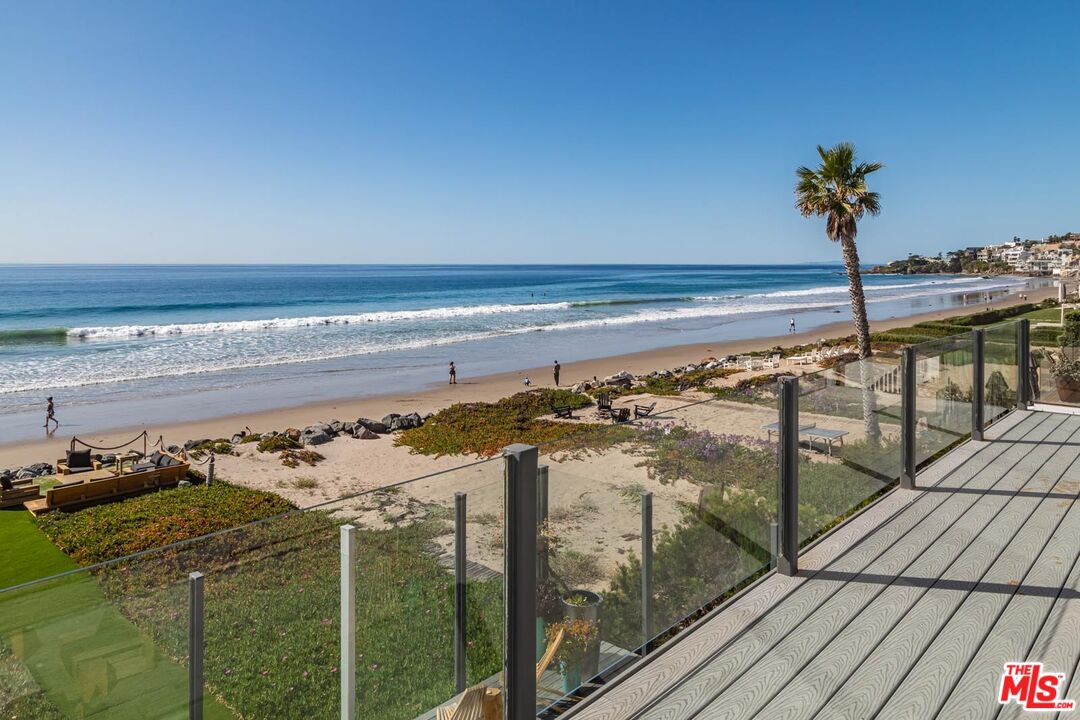 31220 Broad Beach Road Malibu, CA 90265 - Photo 14 of 33 a view of a balcony with ocean view
