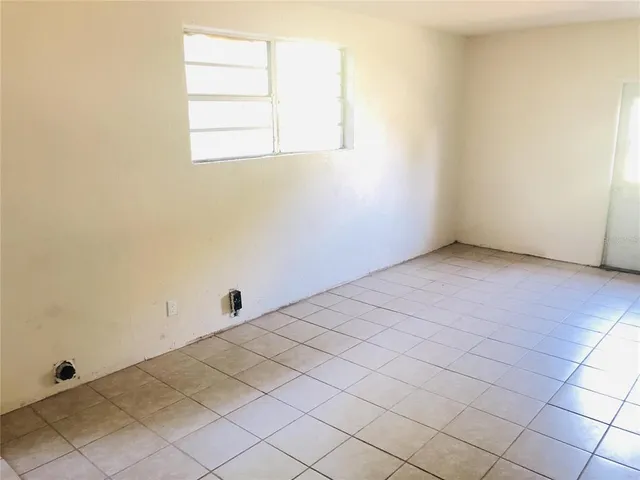 a view of a room with window