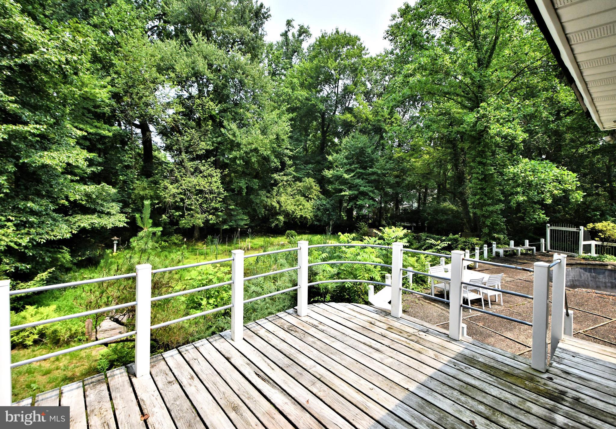 108 Glen Valley Road Morrisville, PA 19067 - Photo 60 of 83 Deck from kitchen overlooking pool.