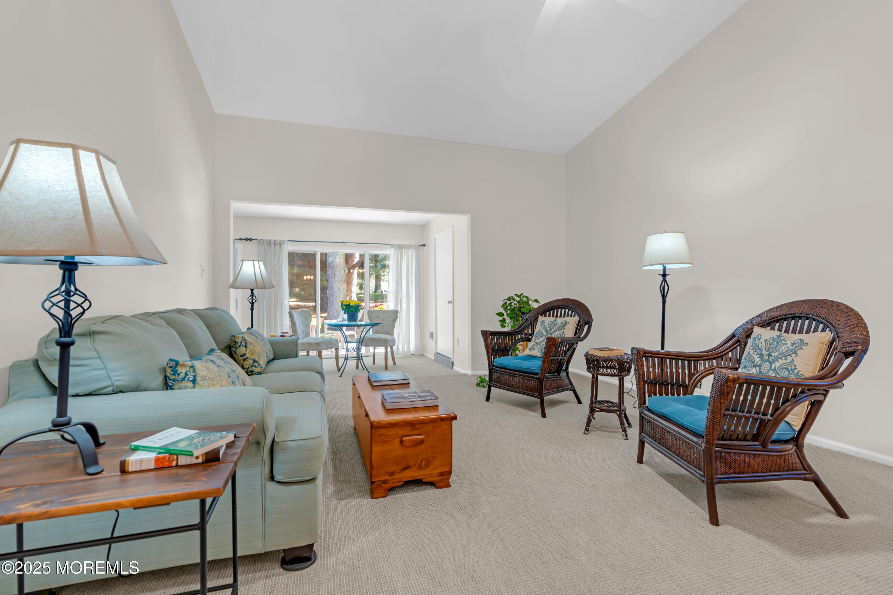 59 Boxwood Terrace Red Bank, NJ 07701 - Photo 19 of 46 a living room with furniture and a lamp