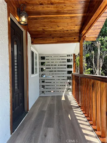 a view of deck with wooden floor and outdoor space
