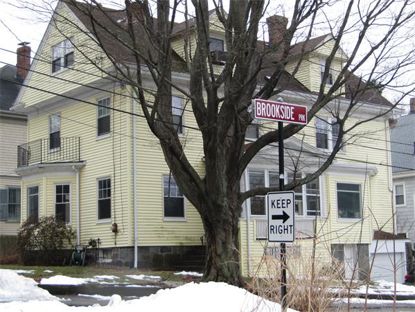 39 Brook Hill Road Milton, MA 02186 - Photo 9 of 9 a front view of a house with a tree