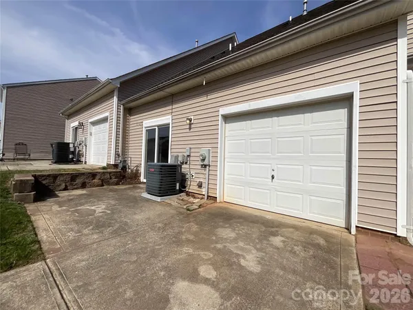 a view of a house with a patio