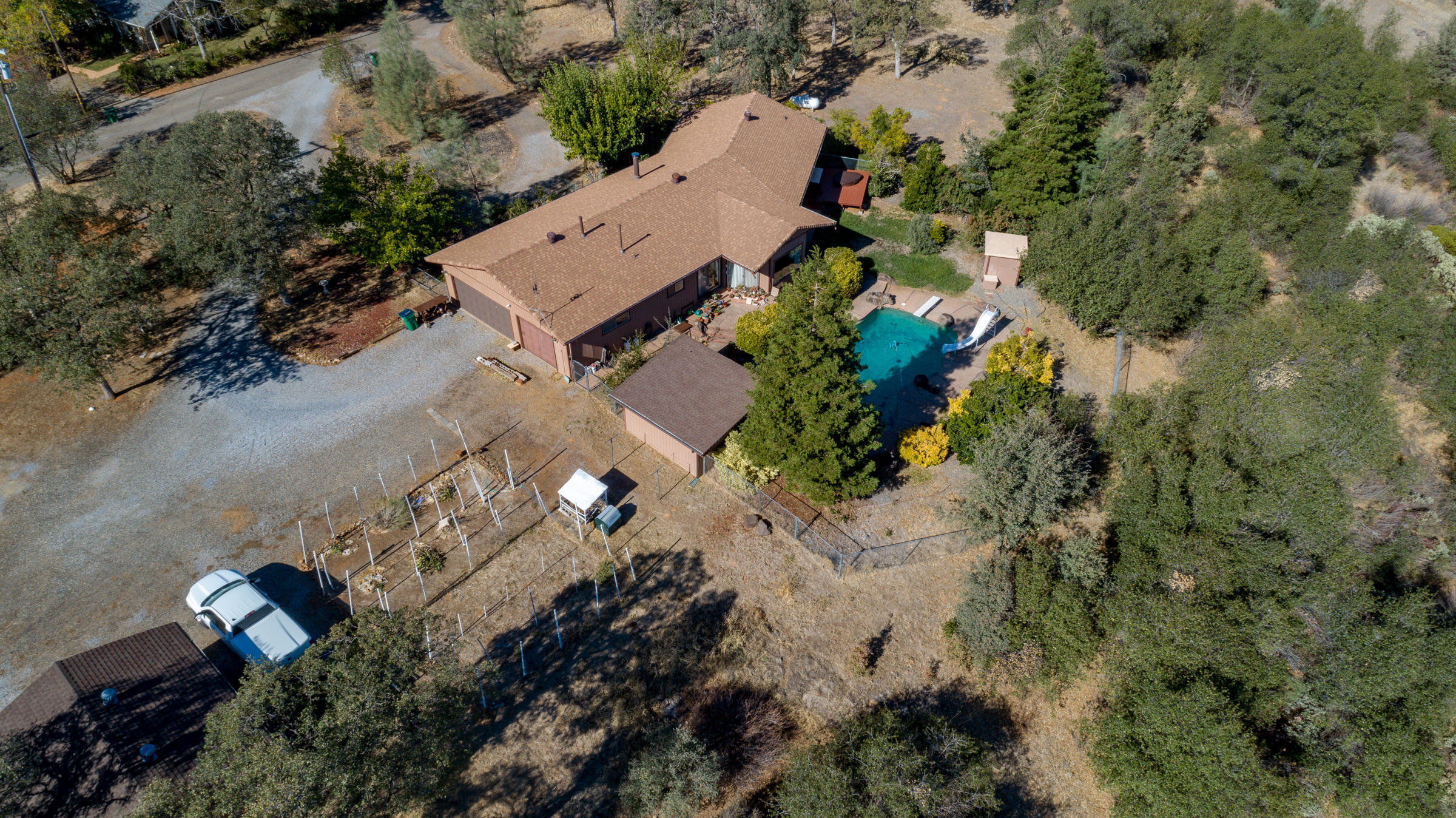 9057 Stillwater Road Redding, CA 96002 - Photo 31 of 34 aerial view