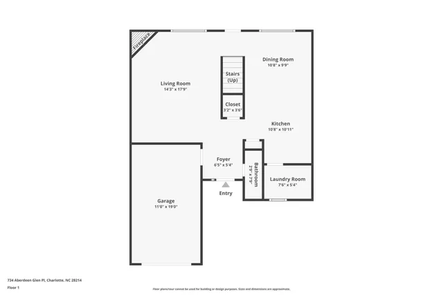 $1,750 | 734 Aberdeen Glen Place, Charlotte, NC 28214