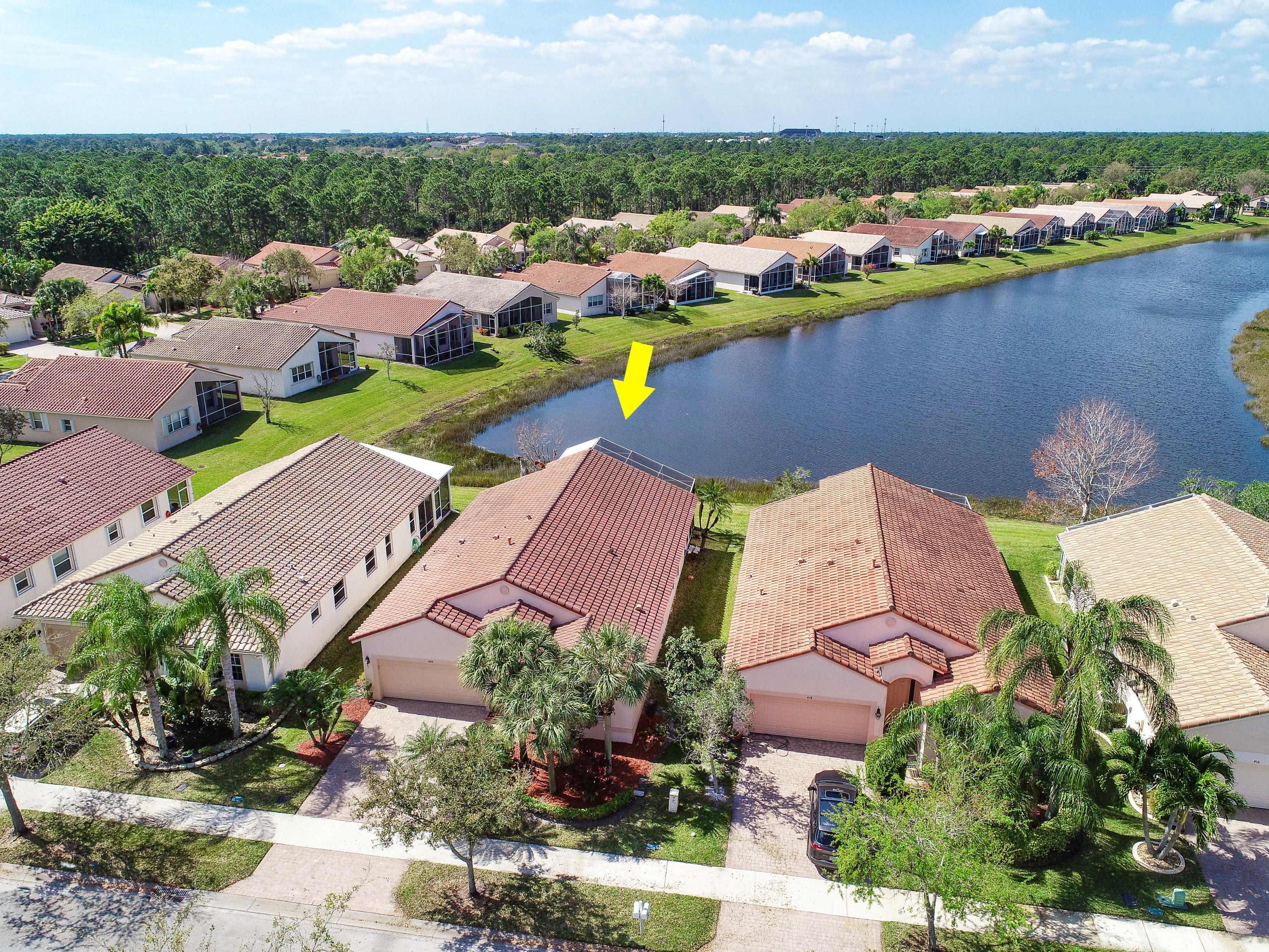 420 Springview Loop Port St. Lucie, FL 34986 - Photo 46 of 78 420NWSpringviewLoopAerial(6)_marked