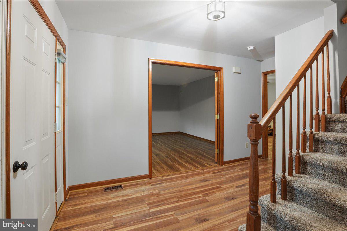 Foyer looking into Living Room/Office