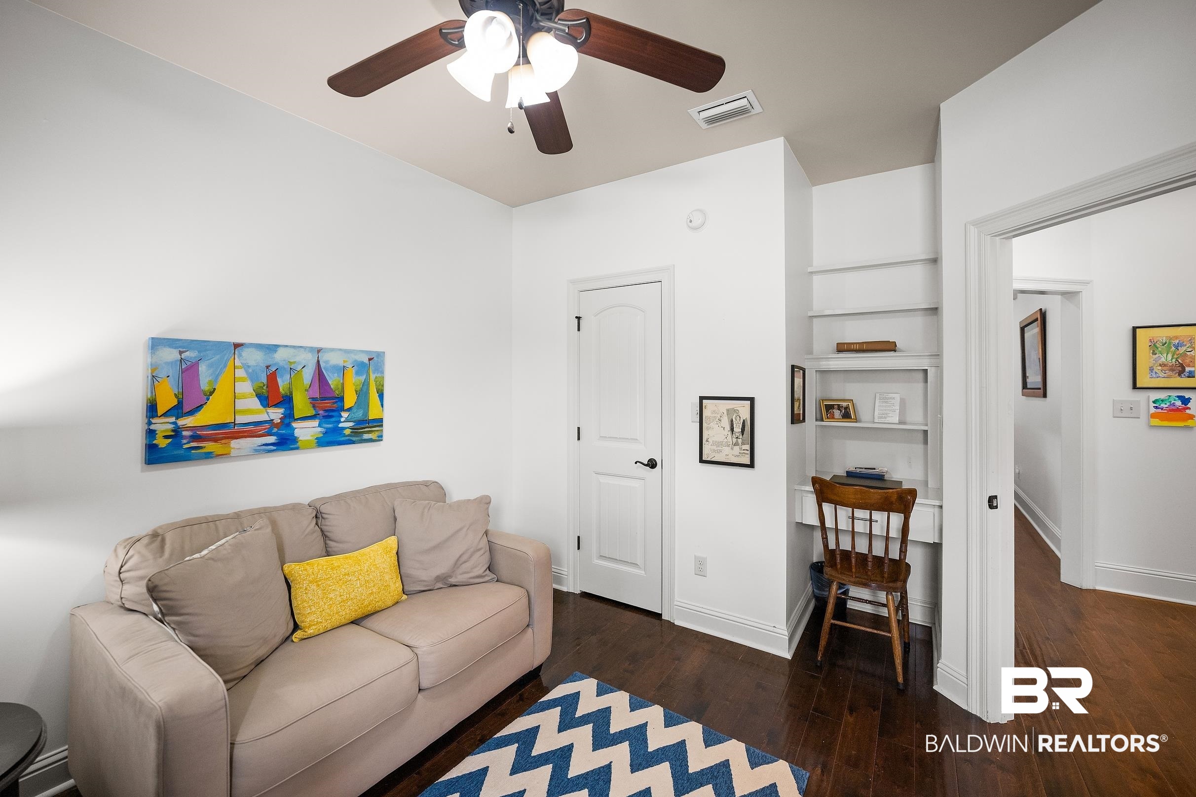 313 Pecan Ridge Boulevard Fairhope, AL 36532 - Photo 24 of 51 Hardwood-finish flooring extending into a hallway