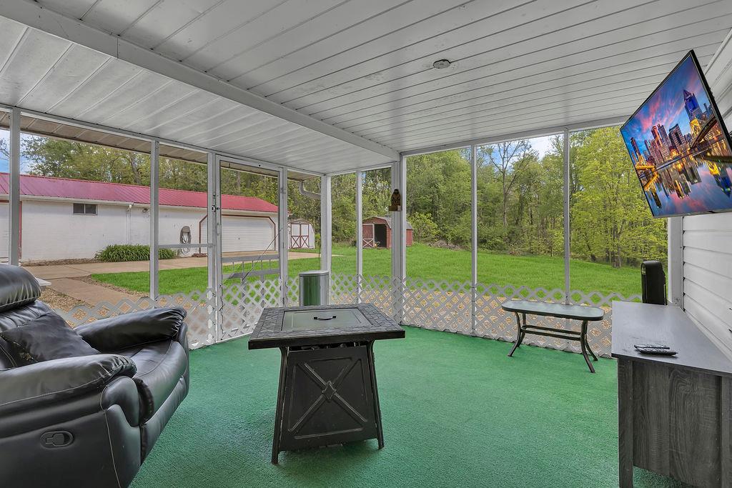 344 Rohrmann Road Darlington, PA 16115 - Photo 21 of 33 screen in back patio