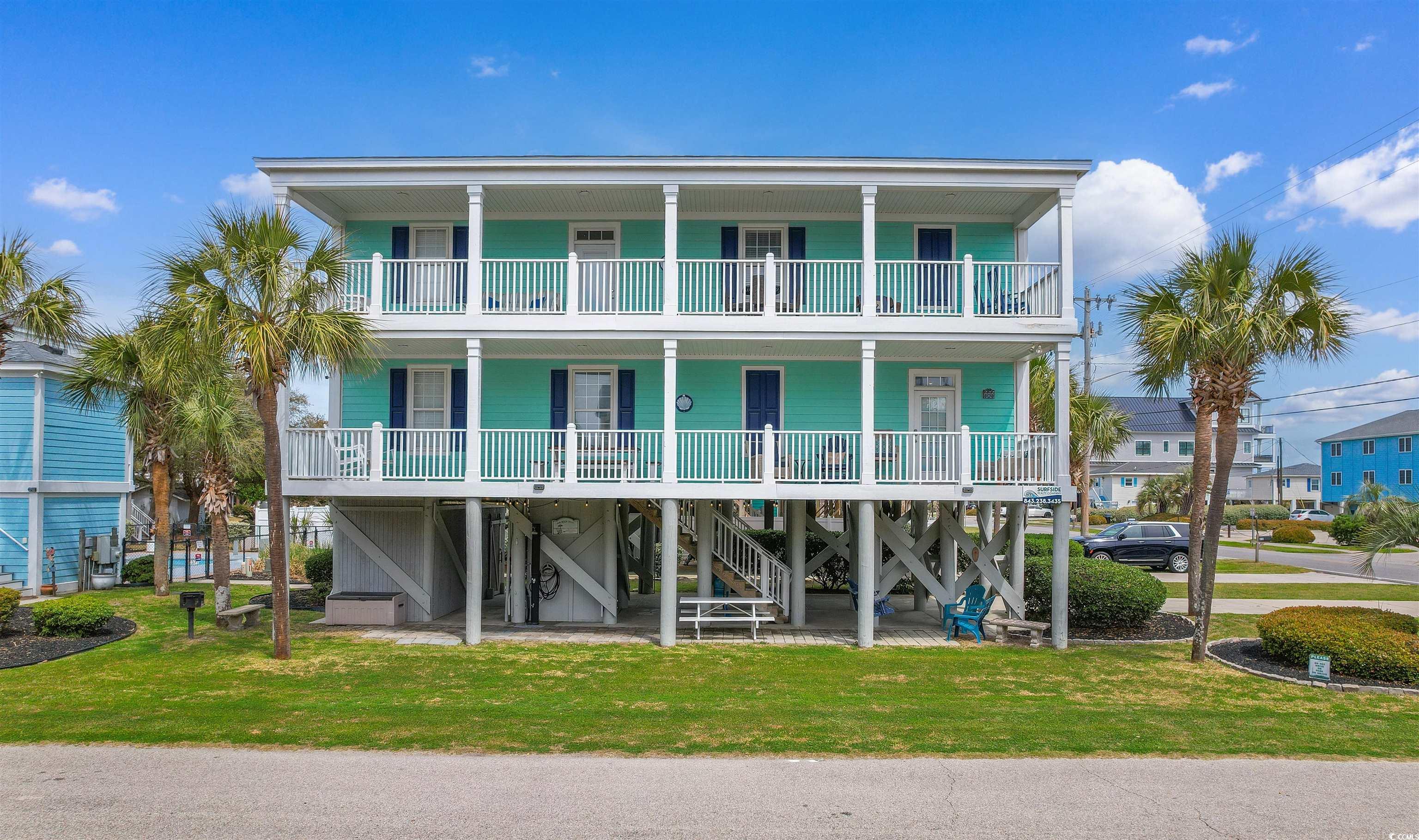 808 North Ocean Boulevard Surfside Beach, SC 29575 - Photo 2 of 39 Double Covered Porches