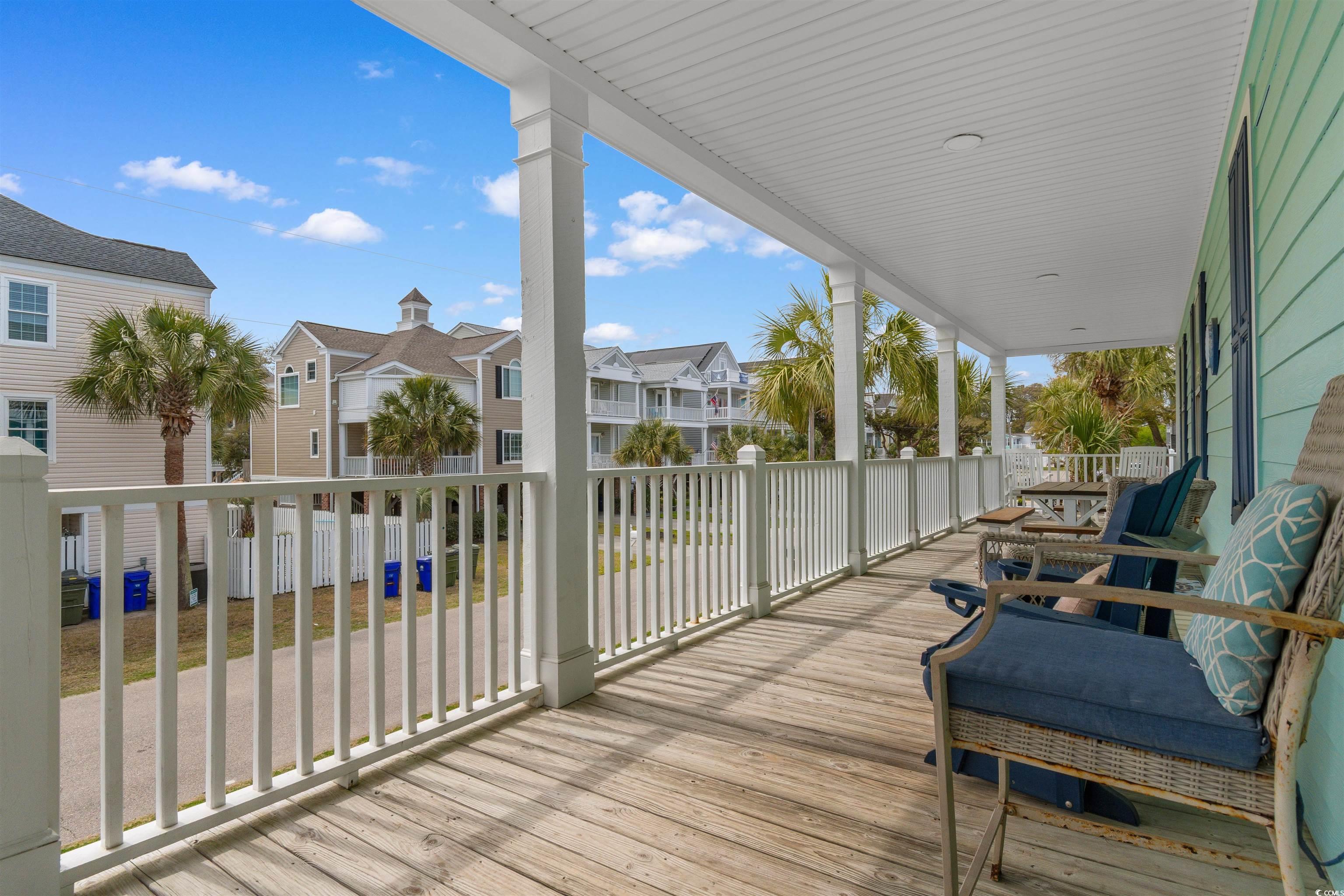 808 North Ocean Boulevard Surfside Beach, SC 29575 - Photo 19 of 39 Roomy covered porch