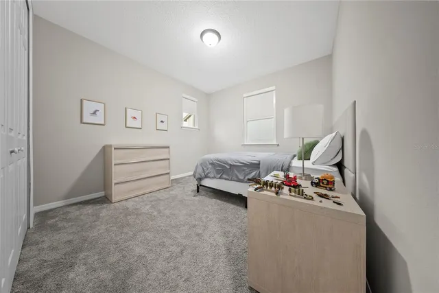 a view of a lake with mountain