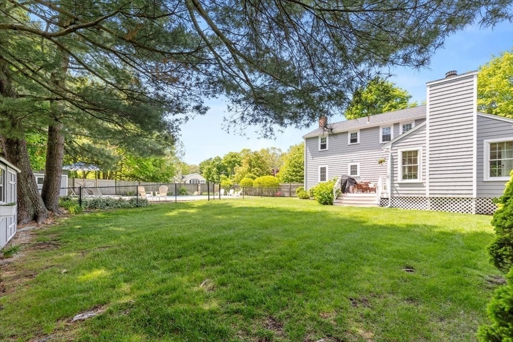 60 Old County Road Hingham, MA 02043 - Photo 26 of 32 a view of a back yard