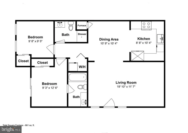 $539,400 | 3925 Fulton Street Northwest, Unit 1, Washington, DC 20007