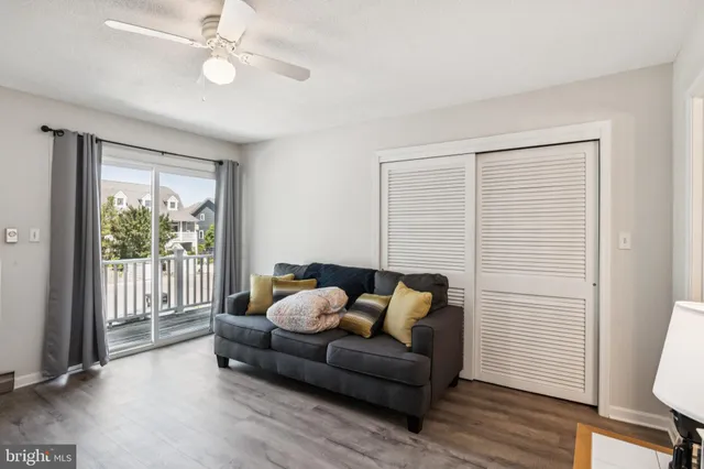a view of a chair in wooden deck