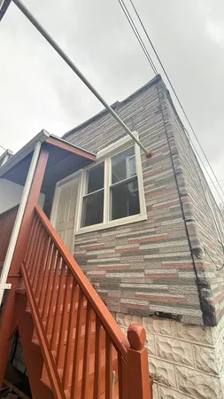 a view of a house with a window