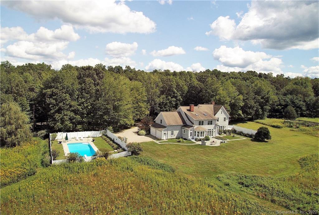 2 Charlie Hill Road Redding, CT 06896 - Photo 1 of 1 a view of a swimming pool with mountain view