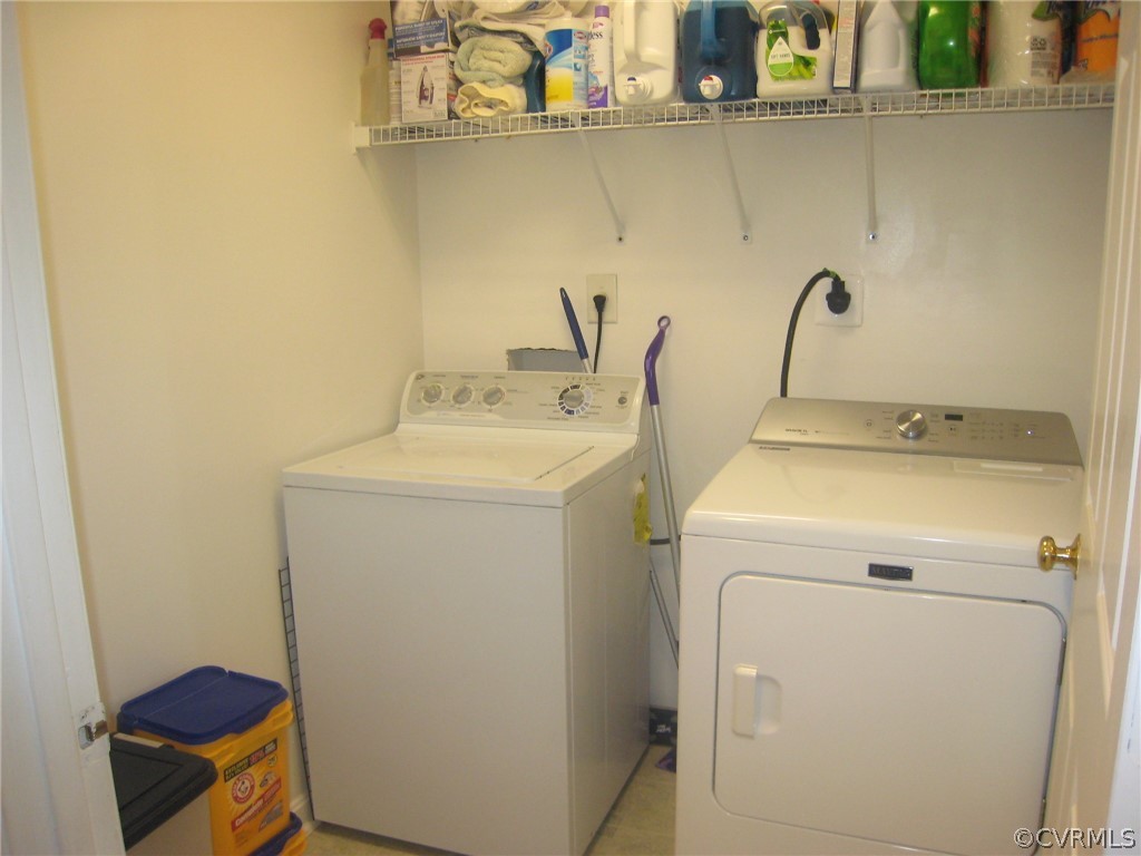 19355 Monroeville Road Ruther Glen, VA 22546 - Photo 26 of 49 Main level laundry room washer and dryer reserved