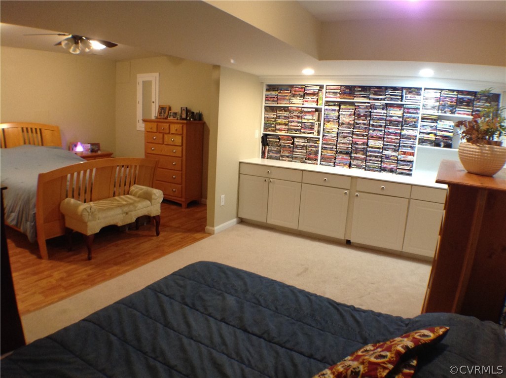 19355 Monroeville Road Ruther Glen, VA 22546 - Photo 41 of 49 finished space, lower level master bedroom space i