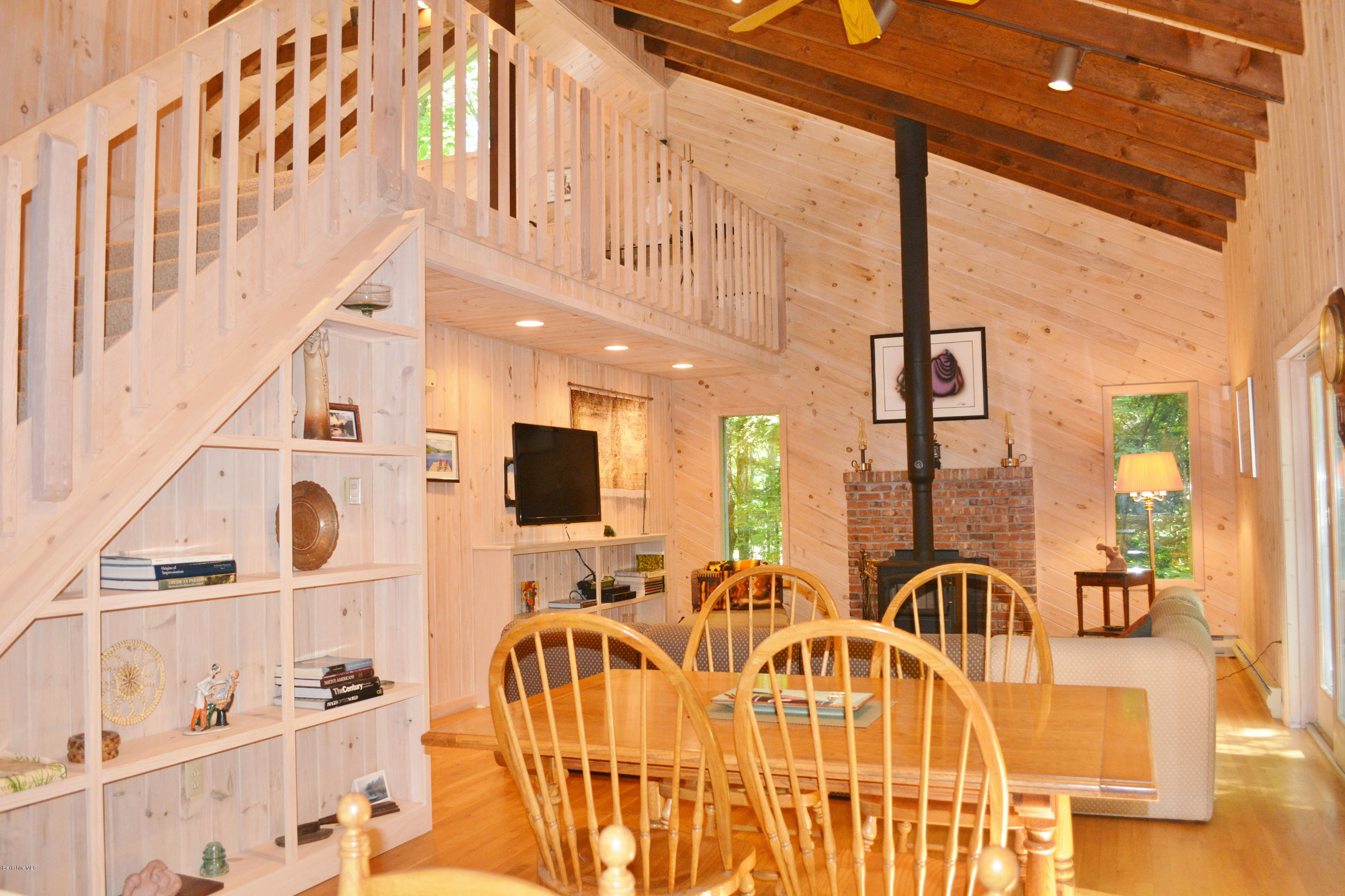 894 Moberg Road Becket, MA 01223 - Photo 7 of 21 a view of front door with dining room