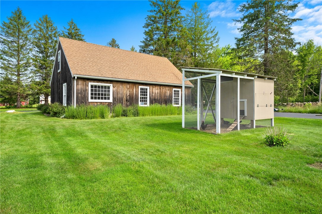 1355 Chopmist Hill Road Scituate, RI 02857 - Photo 38 of 48 garage and Chicken Coop