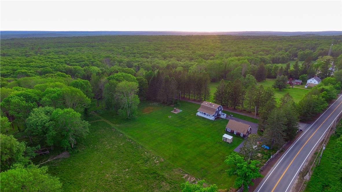 1355 Chopmist Hill Road Scituate, RI 02857 - Photo 8 of 48 Aerial View facing NW