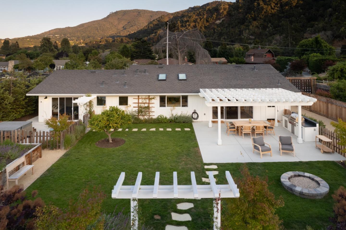 28060 Robinson Canyon Road Carmel, CA 93923 - Photo 2 of 36 an aerial view of a house