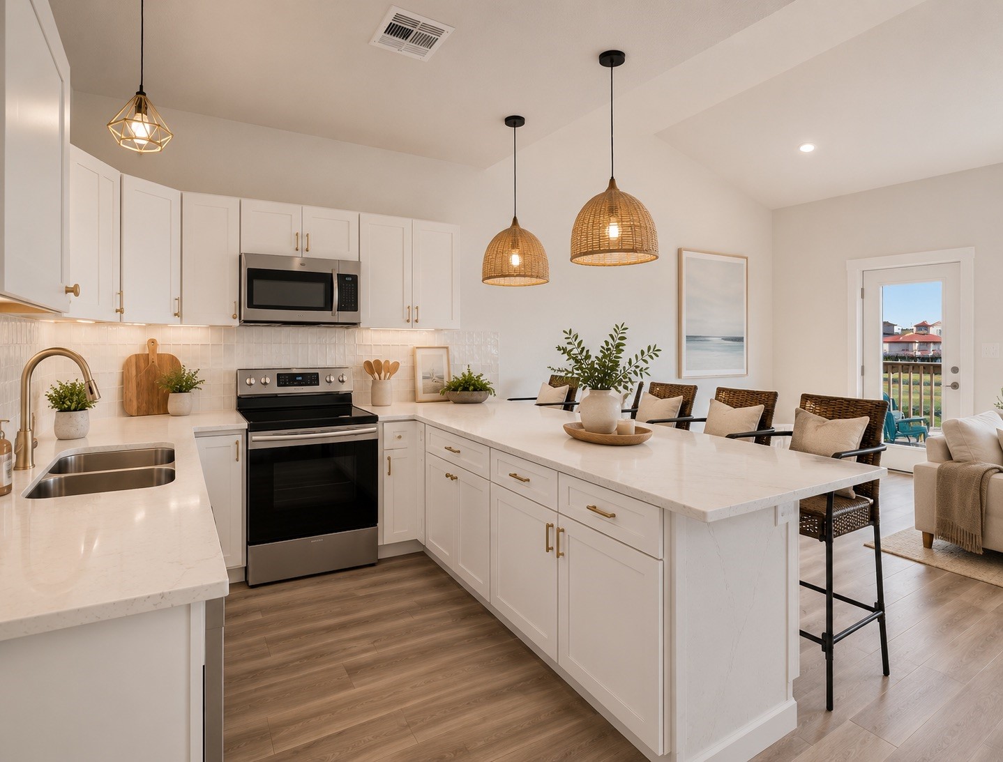 116 Howard Avenue, Unit I Surfside Beach, TX 77541 - Photo 12 of 39 Digitally staged to show the endless possibilties