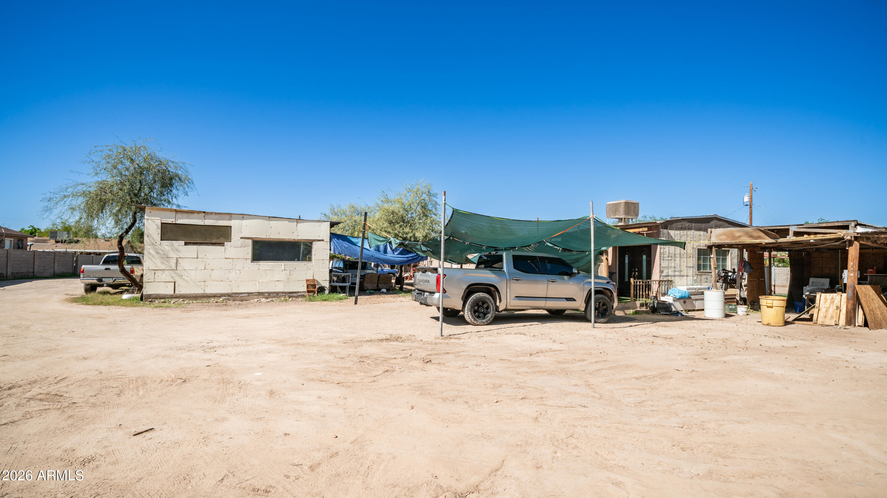 5437 South 4th Street Phoenix, AZ 85040 - Photo 22 of 28 a view of a car park in front of house