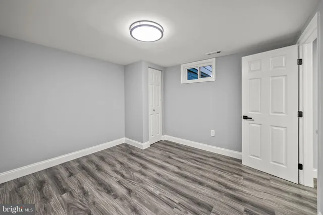 wooden floor in an empty room