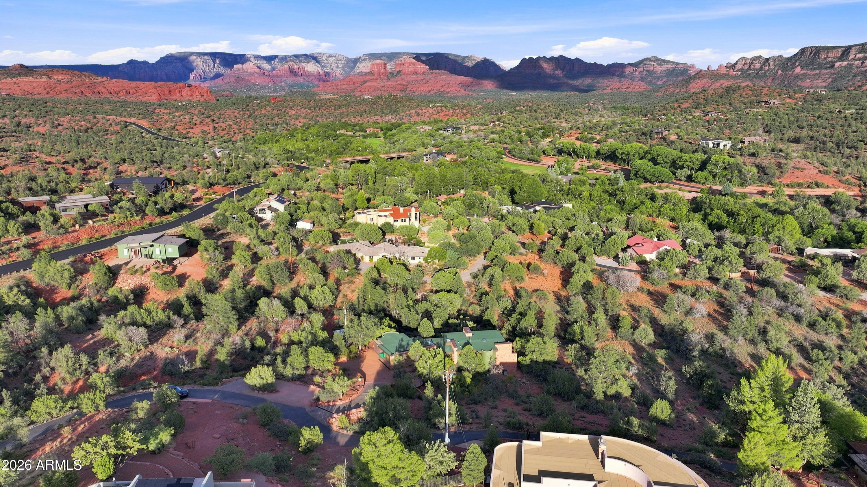 110 Century Road Sedona, AZ 86336 - Photo 64 of 67 Aerial