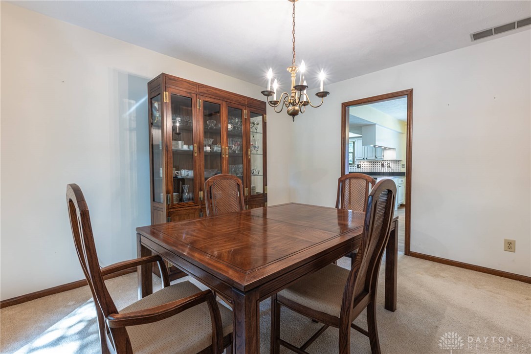 10135 Atchison Road Dayton, OH 45458 - Photo 9 of 41 Dining opens to kitchen