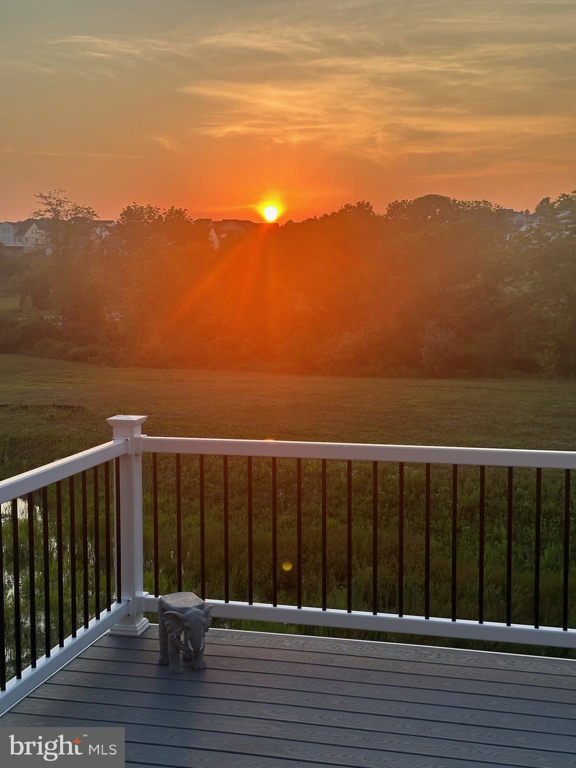 592 Trifecta Road Downingtown, PA 19335 - Photo 3 of 35 Sunset from the rear deck