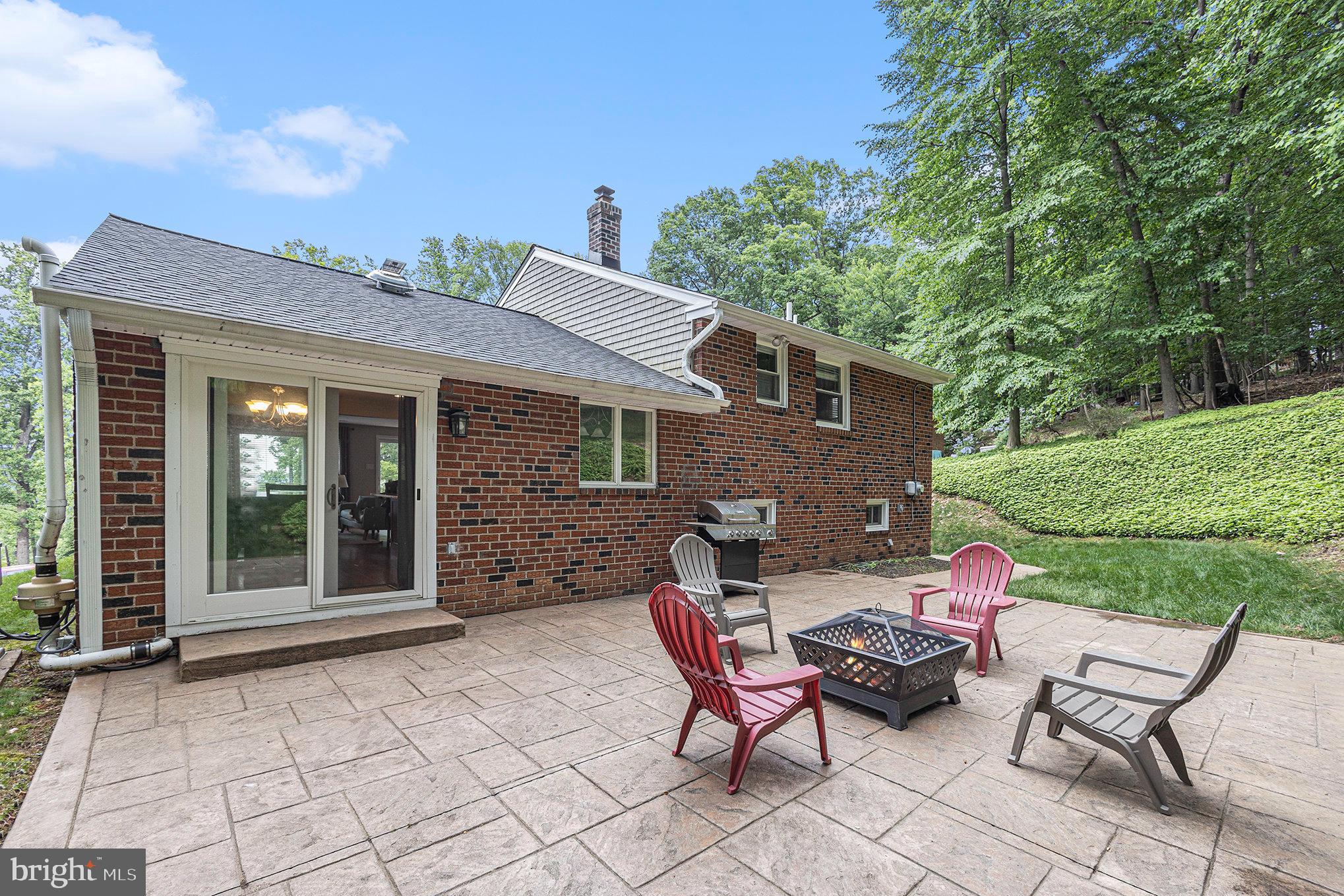 556 Forest Road Wayne, PA 19087 - Photo 27 of 35 a view of a patio with couple of chairs and a couch
