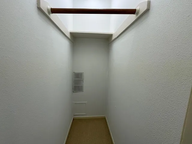 a view of stairs