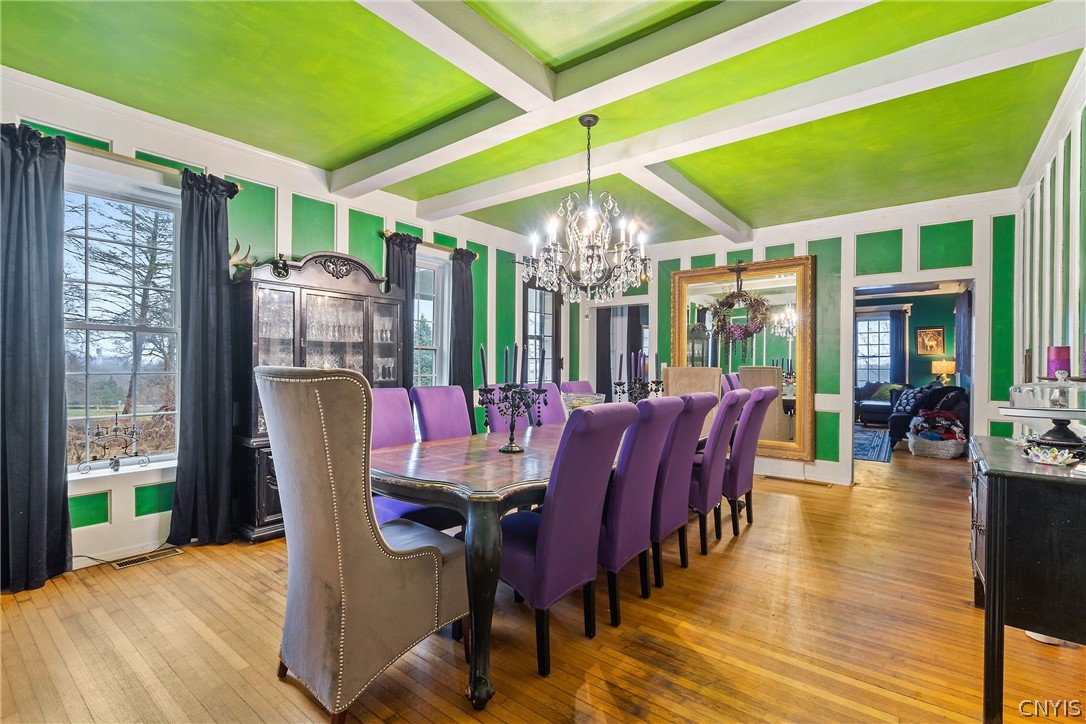 11159 Highway 34 Cato, NY 13033 - Photo 12 of 50 Formal dining room. Large mirror conveys.