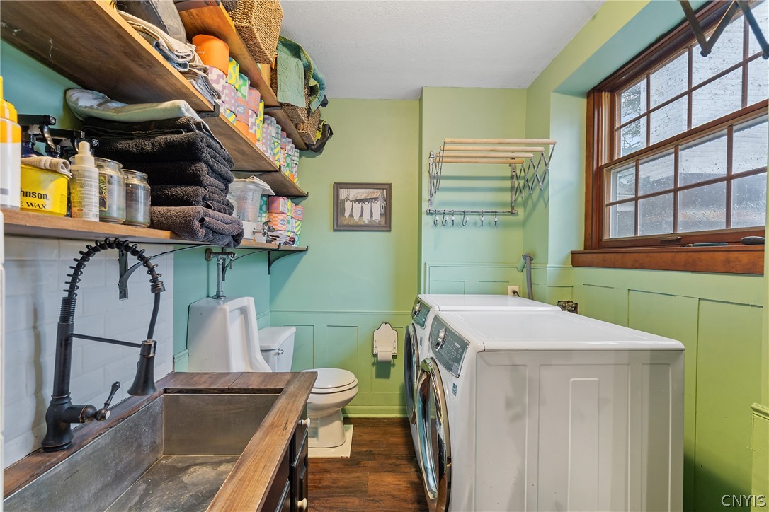 11159 Highway 34 Cato, NY 13033 - Photo 23 of 50 1st Floor Laundry & half bath, just off the kitche