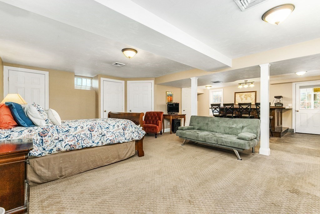 47 Mayflower Lane Rochester, MA 02770 - Photo 34 of 40 a bedroom with furniture and a large window