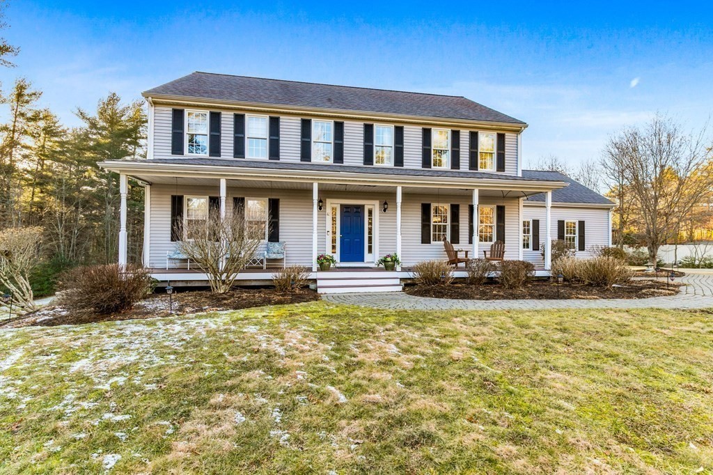 47 Mayflower Lane Rochester, MA 02770 - Photo 4 of 40 a view of a house with swimming pool and a yard