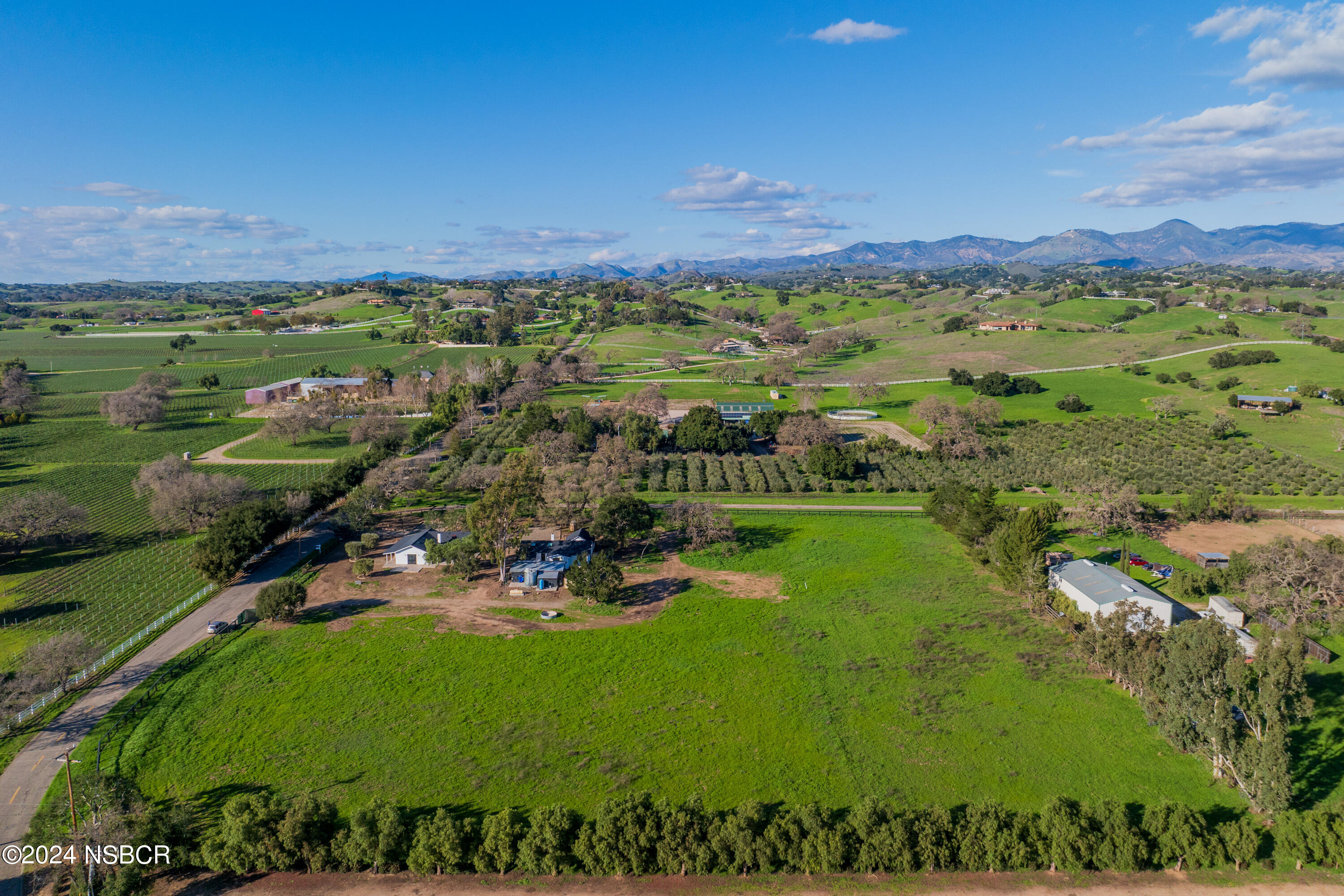 2380 North Refugio Road Santa Ynez, CA 93460 - Photo 35 of 38 a view of a city with a lake
