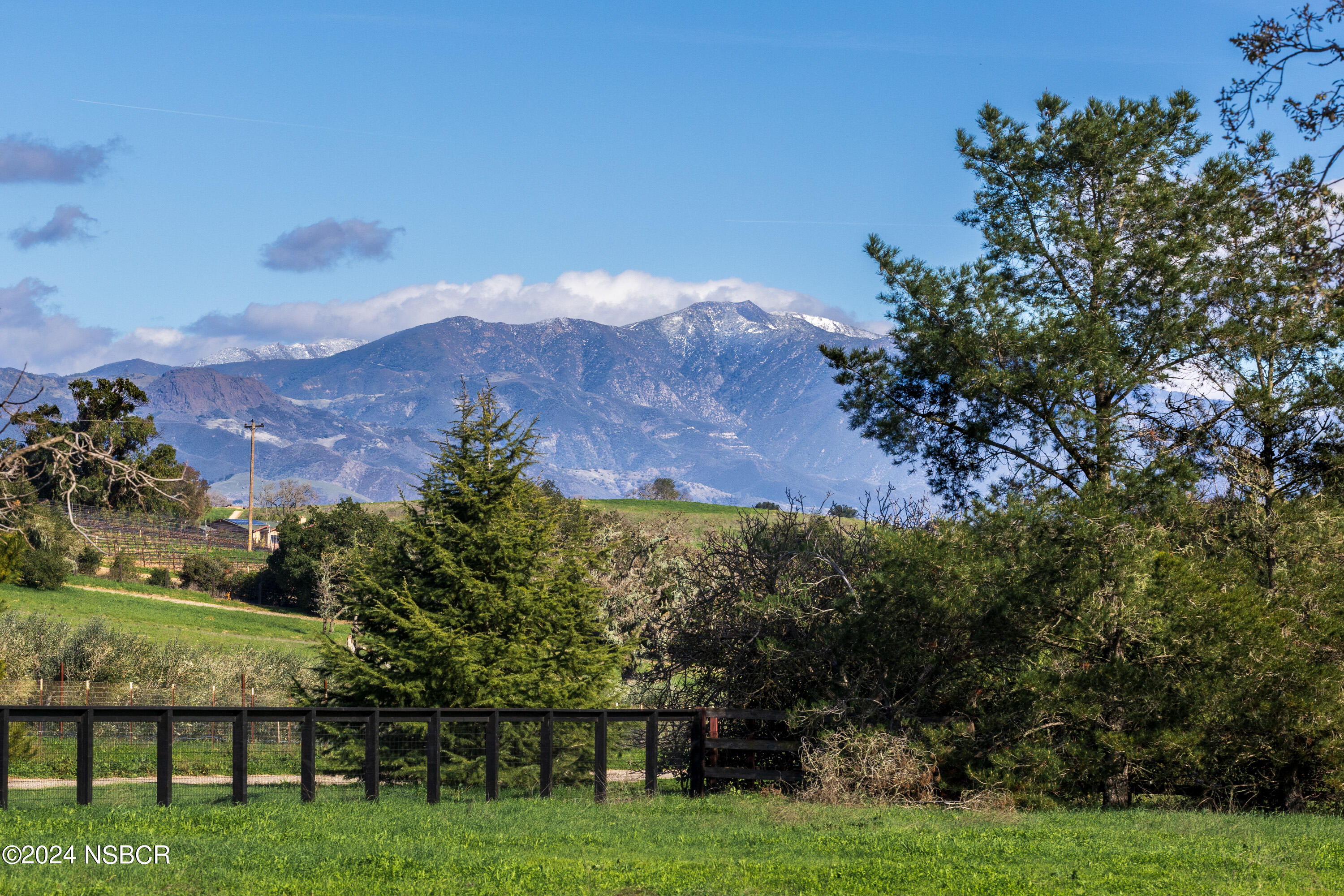 2380 North Refugio Road Santa Ynez, CA 93460 - Photo 38 of 38 a view of house with garden space and mountain view